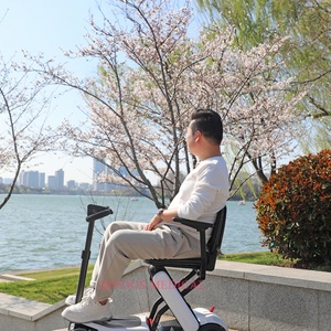 Nuevo Scooter Eléctrico Plegable Portátil y Ligero para Personas Mayores, Scooter de Movilidad de 4 Ruedas para Adultos - Product Image 5