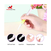 GZ RTS Lot en gros Huile revitalisante et nourrissante pour cuticules des ongles 3ml 15 saveurs Exfoliant Dissolvant Stylo applicateur Huile de graines de fruits