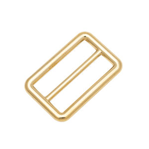 Ajusteur de ceinture de boucles coulissantes en métal en alliage de zinc robuste - Product Image 1