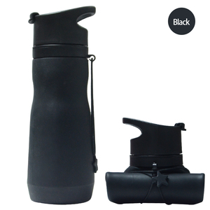 Bouteille d'eau pliable en silicone sans BPA, réutilisable, portable et légère - Product Image 6