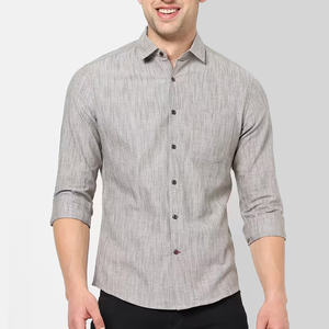 Camisa Casual de Corte Ajustado para Hombre con Botones, Hecha de Algodón Premium, Ideal para la Oficina, Estilo Casual y para un Look Elegante de Fin de Semana - Product Image 6