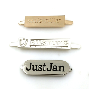 Tùy Chỉnh Ưa Thích Kim Loại Dập Nổi Nhãn Túi Đặc Biệt Các Bộ Phận Và Phụ Kiện Làm Bằng Hợp Kim Kẽm Cho Túi Xách Ví Kim Loại Logo Tag Tùy Chỉnh Thương Hiệu - Product Image 2