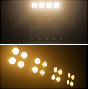 Công suất cao 4 Mắt 100W đôi màu trắng ấm LED COB mệnh ánh sáng blinder ma trận ánh sáng không thấm nước LED blinder ánh sáng - Product Image 2