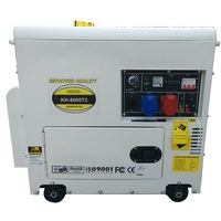 Liban Offre Spéciale 6.5 6.6 7 7.5 kva Super Silencieux LONFA PowerKING Max Diesel Générateur