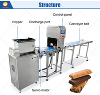 Machine automatique de fabrication de barres céréalières, machine de fabrication de barres protéinées, machine de fabrication de barres de sésame, ligne de production de nougat aux cacahuètes