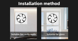 <span class=keywords><strong>พัดลม</strong></span>ระบายอากาศอุตสาหกรรมแบบพกพาติดตั้งง่าย<span class=keywords><strong>ติด</strong></span><span class=keywords><strong>ผนัง</strong></span>ห้องน้ำไอเสียไฟฟ้าพลาสติก OEM โรงงาน - Product Image 6