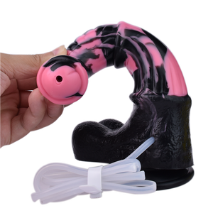 FAAK Silicone Fantasy Ejaculação <span class=keywords><strong>Dildo</strong></span> Tamanho M L 35cm de comprimento Squirting Cavalo Penis Com Sucker Spray Líquido Função Sex Toys - Product Image 2