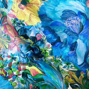 (Più modelli) tessuto in cotone popeline <span class=keywords><strong>di</strong></span> cotone 100% Premium Liberty London Tana prato tessuto <span class=keywords><strong>di</strong></span> cotone con stampa floreale per il vestito - Product Image 1