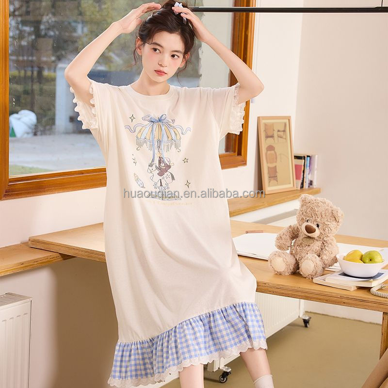 white christmas dresses Lolita Girl Pajamas – ivybycrafts main image 0