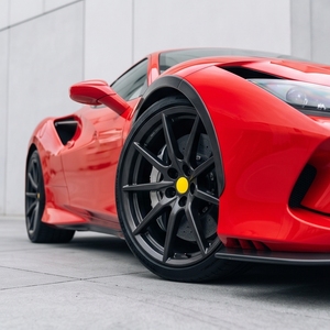 Jantes forgées Bku pour <span class=keywords><strong>Ferrari</strong></span> SF90 <span class=keywords><strong>Spider</strong></span> <span class=keywords><strong>296</strong></span> GTB GT3 <span class=keywords><strong>GTS</strong></span> 812 Competizione 20 21 pouces, jantes en alliage personnalisées en fibre de carbone 5X114.3 - Product Image 4