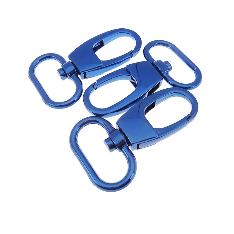Wholesale Metal Lobster Clasp Rotating Carabiner Hook Dog Leash Hardware Swivel Snap Hook