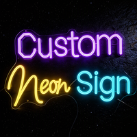 Enseigne lumineuse LED néon minimaliste, lampe à citation personnalisée pour salon, salle de jeux, décoration murale