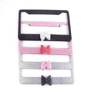 Metal Material for Number Bling Crystal Stainless Steel Car License Plate <b>Frame</b> - Product Image 3
