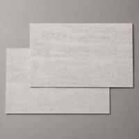 Panneau mural flexible super blanc moderne en composite bois-plastique, texture pierre, carrelage imperméable pour décoration intérieure et extérieure