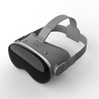 Lunettes VR SHINECON Metaverse pour films 3D avec téléphone de 4,7 à 6,5 pouces, objectif de 40 mm, écran HD 4K, boîte VR avec IPD réglable
