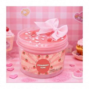 Kit de manualidades DIY hecho a mano: Abalorios de cristal con purpurina, dijes pastel, cuentas vibrantes, arcilla lisa y texturas de espuma para slime de helado - Product Image 3
