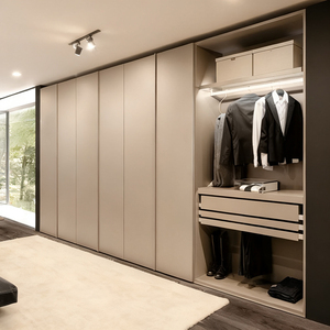 <span class=keywords><strong>Armadio</strong></span> Moderno in Legno BOSNiE Personalizzabile con Design Ecologico Durevole, Facile Montaggio, 5+ Ripiani e <span class=keywords><strong>Ante</strong></span> <span class=keywords><strong>Scorrevoli</strong></span> per la Conservazione in Camera da Letto - Product Image 2