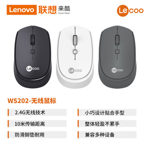 Le coo WS202 2.4G Wireless <b>Mouse</b> Optical 3 Buttons Battery Powered For Laptop Desktop Office Gaming Home Use - Product Image 4