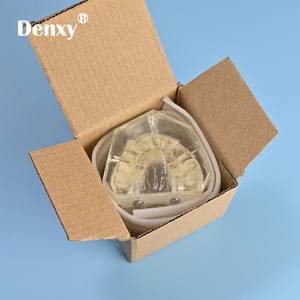 Denxy-modelo de ortodoncia para ortodoncia Dental, modelo principal transparente extraíble, soporte de Metal transparente, ligadura, atado de dientes - Product Image 3