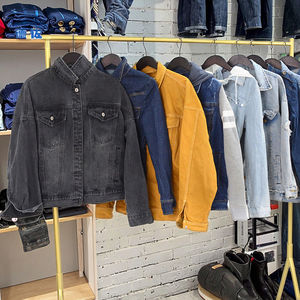 Jaket Denim Pria Musim Gugur Musim Dingin Grosir Campuran Barang Bekas Berkualitas Tinggi Kondisi Bekas Modis - Product Image 1