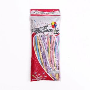 1.8G 100Pcs 260 Metallic Chrome Long Strip Magi Latex Birthday for <b>Decorating</b> <b>Balloons</b> Wholesales - Product Image 5