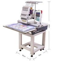 Offre Spéciale 3d chapeau c ap T-shirt Plat deux tête 15 aiguilles informatisé machine monogramme vêtement écharpe oreiller serviette broderie machine