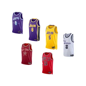 Wholesale High Quality 2024 NBAING Kobe Bryant American Basketball Jersey 30 Team Uniform Sewing/Heat Pressed Basketball Jersey