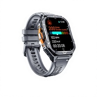 Montre connectée de sport X5 pour l'extérieur, écran carré AMOLED, montre-bracelet robuste, appels téléphoniques, logo personnalisé