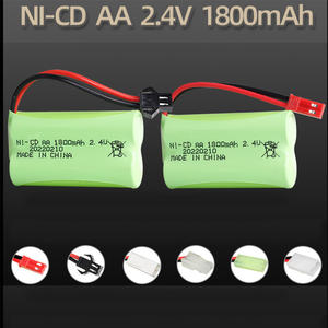 1000 Zyklen Wiederauf ladbarer Ni-Cd 14500 AA-Akku 2,4 V Ni-CD-Akku mit Kabeln und Anschluss - Product Image 4