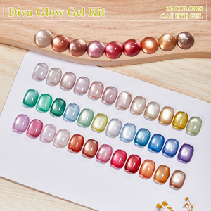 Vendeeni 2025 mới 15ml ánh trăng Gốm Mèo mắt Gel đánh bóng Bộ 36 màu TPO Hema miễn phí thạch mèo mắt gel sơn móng tay tùy chỉnh miễn phí - Product Image 6