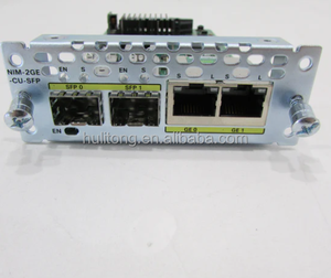 100% ban đầu 8-Port hiệu suất cao NIM-2GE-CU-SFP = Giao diện mạng mô-đun PoE nhanh <span class=keywords><strong>Ethernet</strong></span> x10g/mgig chuyển đổi chuyển đổi - Product Image 1