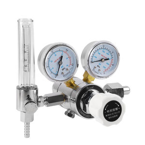 Çin Fabrikası Provov Hassas Ayarlı İki Kademeli Azot Argon Hidrojen Oksijen Gaz Basınç Regülatörü Debimetreli - Product Image 1