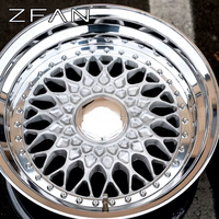 Nouvelles jantes forgées en fibre de carbone chromées haute brillance 3 pièces 20-22 pouces 5x114.3/5x112/5x130 25mm ET Mercedes RR