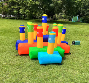 <span class=keywords><strong>Jeu</strong></span> commercial intérieur et extérieur Oxford <span class=keywords><strong>Hula</strong></span> <span class=keywords><strong>Hoop</strong></span> Toss Game Anneau gonflable Carnaval pour 2 compétitions de jeux d'équipe - Product Image 4