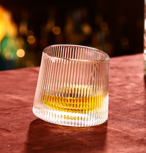 Vasos de chupito giratorios baratos con base giratoria de 360 grados, divertidos vasos de whisky giratorios para hombres, OEM personalizado - Product Image 6