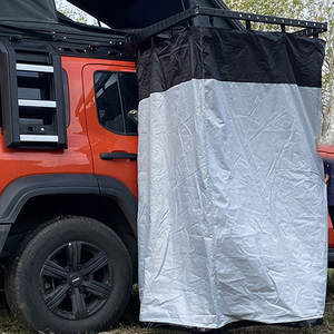 Tente <span class=keywords><strong>de</strong></span> <span class=keywords><strong>Douche</strong></span> et Toilettes Légère pour l'Été avec Conception Pop-up Instantanée pour le <span class=keywords><strong>Camping</strong></span> en Plein Air Abri d'intimité - Product Image 5