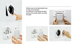 Système de ventilation d'air frais pour la maison, design minimaliste de haute qualité, best-seller au Japon - Product Image 6