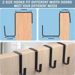 Closet Over the Door <b>Shoe</b> Organizer Hanging <b>Shoe</b> Organizers with 8 Tier Large Deep Pockets - Product Image 4