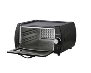 فرن كهربائي صغير بقوة 2100 واط مع مؤقت رقمي وسعة 15 لتر وكفاءة طاقة عالية، مناسب للاستخدام الخارجي مع صينية خبز مرفقة - Product Image 3