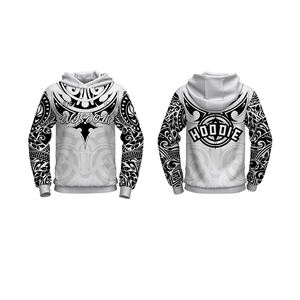 Sweat à capuche à motifs maoris de haute qualité, sweat à capuche avec poche imprimée par sublimation, sweat à capuche pour <span class=keywords><strong>homme</strong></span>, tatouage de Polynésie - Product Image 6