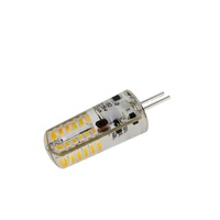 Bombilla LED de Silicona G4, 48 LED 3014, AC DC12V, Lámparas de Interior, Fábrica China, Bombilla LED G4 de 2W
