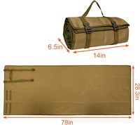Feuille de couverture de repos de tir antidérapante durable Portable enroulable rembourré accessoire de chasse tapis de tir de voyage