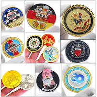 Monedas Antiguas Promocionales Personalizadas, Chapadas en Oro, Plata y Cobre, Monedas de Recuerdo Europeas con Estampado 3D de Doble Cara