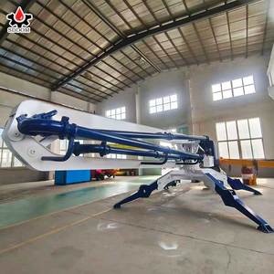 Pompa hidrolik ponsel ce penyebar beton menempatkan boom 13m 15m 17m 21m dan 23m untuk dijual - Product Image 4