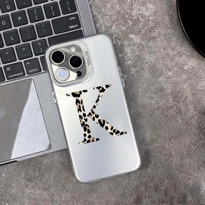Funda para teléfono móvil TPU PC con llave plateada galvanizada con estampado de leopardo <span class=keywords><strong>K</strong></span> para Iphone 8 Xr Xs Max 11 12 13 14 15 16 17 Air - Product Image 2