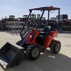 Mini Cargadora de Ruedas China HAIJU H140, Potencia Nominal 20kw, Capacidad de Elevación Máxima 350kg, Cargadora de Ruedas Pequeña de China para Granjas y Pastos - Product Image 2
