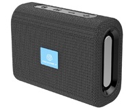 Haut-parleur sans fil portable Techancy, mini, professionnel, tendance, en plastique, personnalisé, avec batterie intégrée 200-500 mAh et micro, compatible application