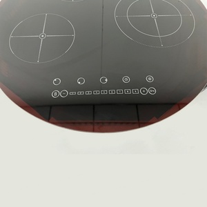 Nouvelle plaque à induction ultra-mince avec commande tactile, cuisinière électrique avec surface en verre ronde - Product Image 2