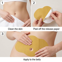 Patchs amincissants pour le corps – Autocollants ventre plat pour la perte de poids – Soin de la taille – Cure de 1 mois – Doux et efficaces – Personnalisables