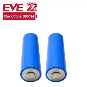 EVE C40 20AH Lifepo4 Cylindrical Cell 32700 33140 Lifepo4 Power Bank Power Station 1000w Station Generator Lifepo4 Battery